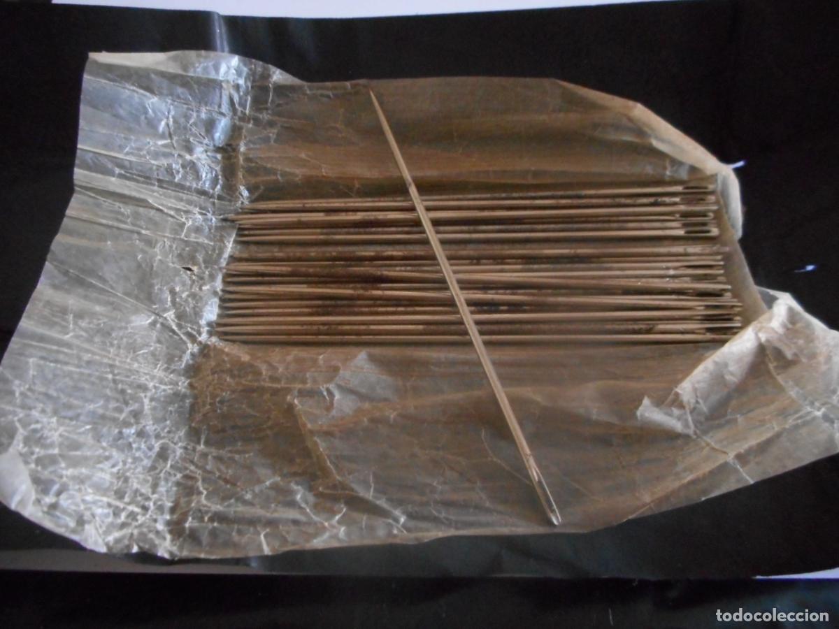 Antig&uuml;edades: paquete de agujas saqueras n 5 - Foto 3