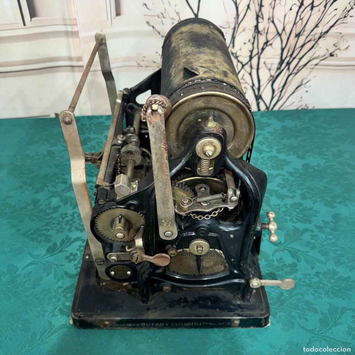 Antig&uuml;edades: M&aacute;quina Es Una Gestetner&rsquo;s Rotary Cyclostyle - Foto 8