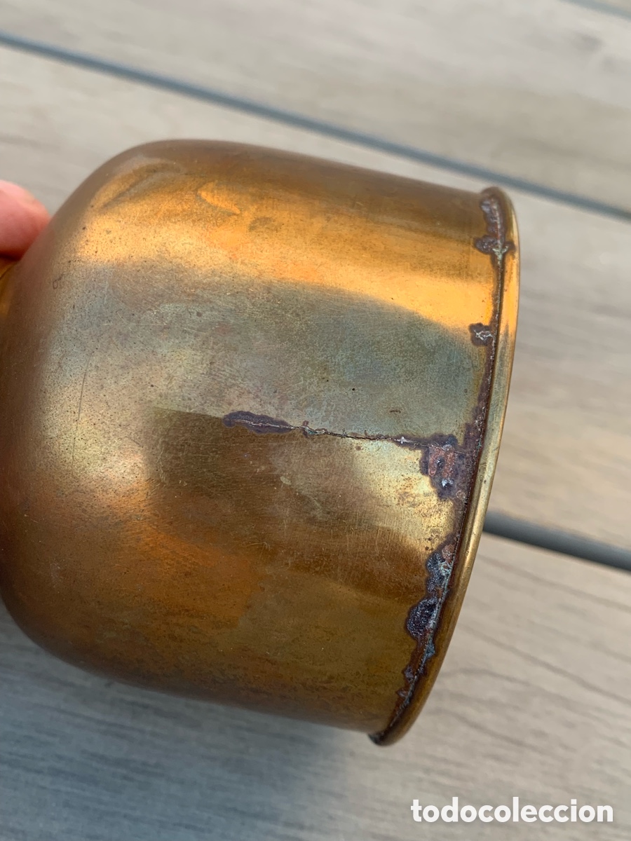 Antig&uuml;edades: ACEITERA INDUSTRIAL DE LATON VINTAGE - Foto 13