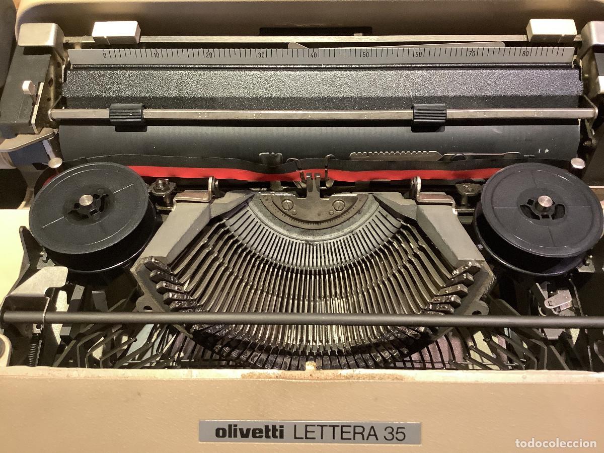 Antig&uuml;edades: Olivetti Lettera 35 con malet&iacute;n original - Foto 4