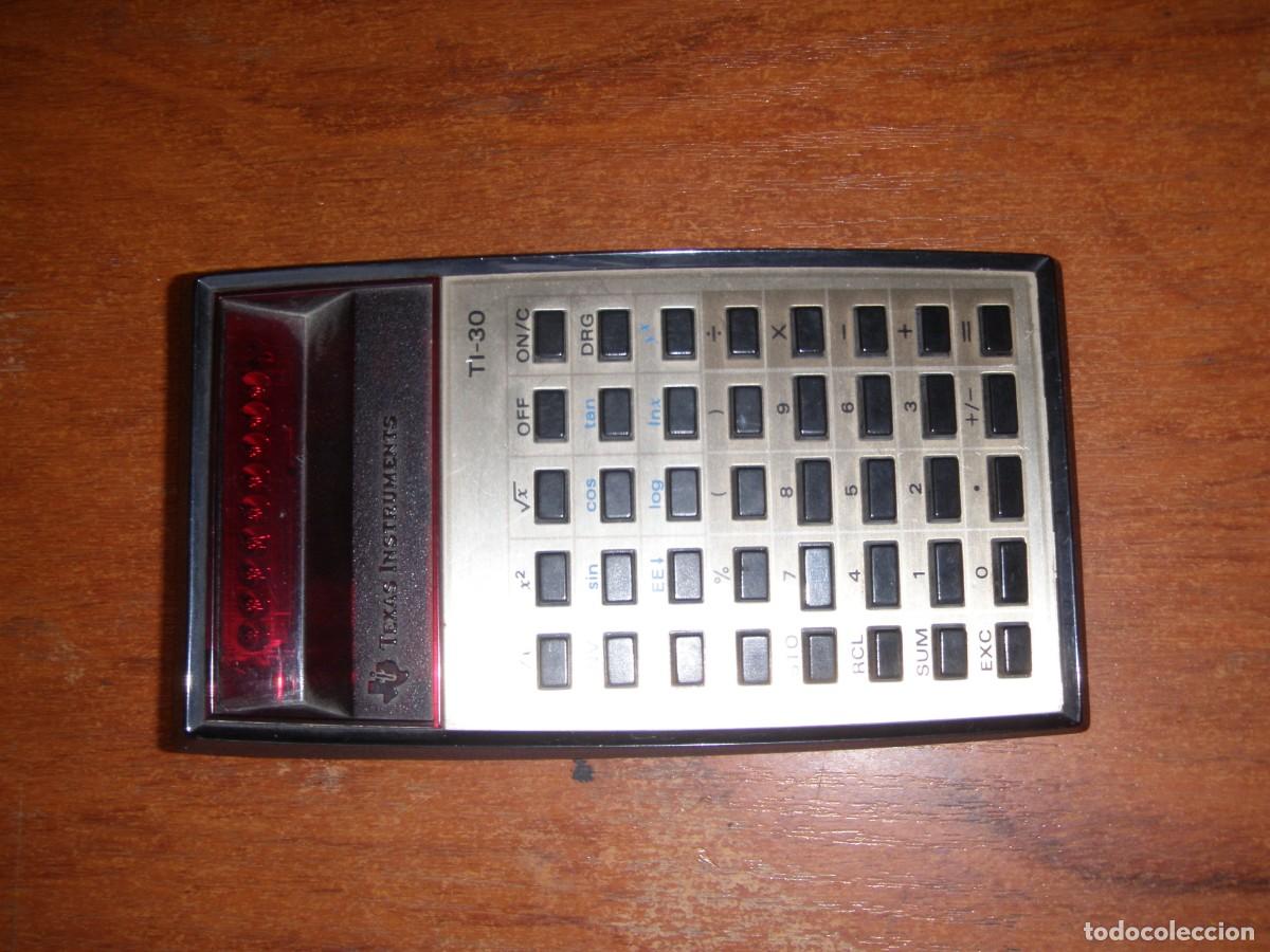 Antig&uuml;edades: TEXAS INSTRUMENTS TI-30 PARA PIEZAS
