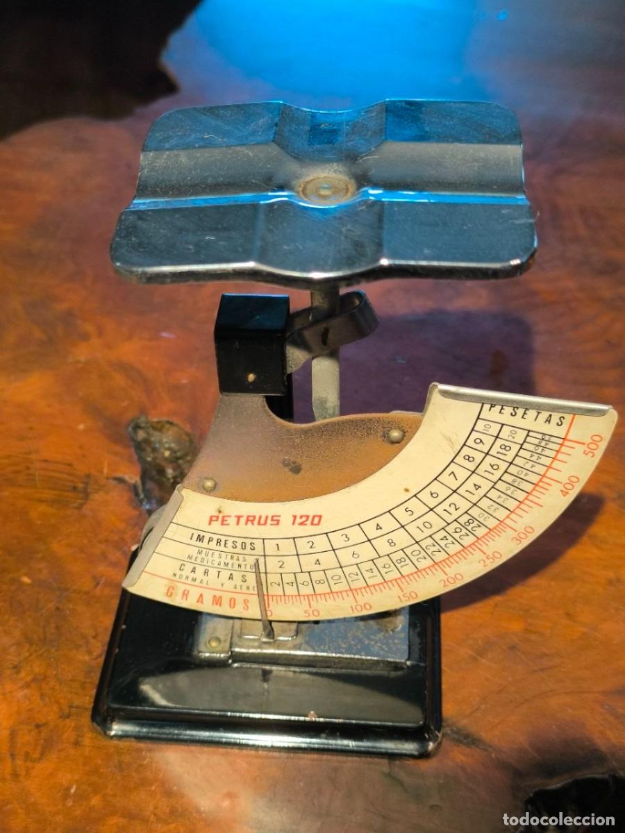 Antig&uuml;edades: BASCULA BALANZA PESACARTAS CORREOS MODELO PETRUS 120