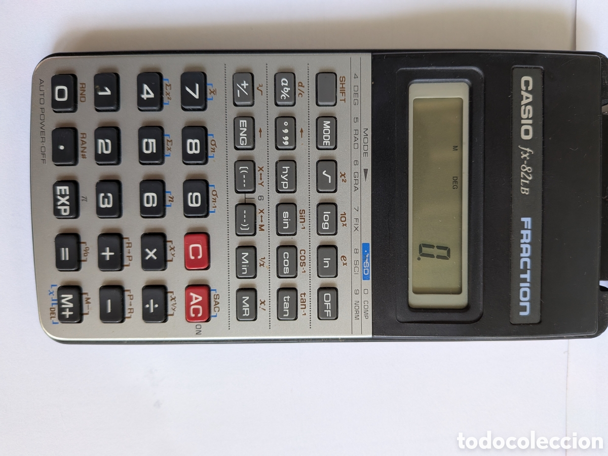 Antig&uuml;edades: Calculadora Casio fx-82LB