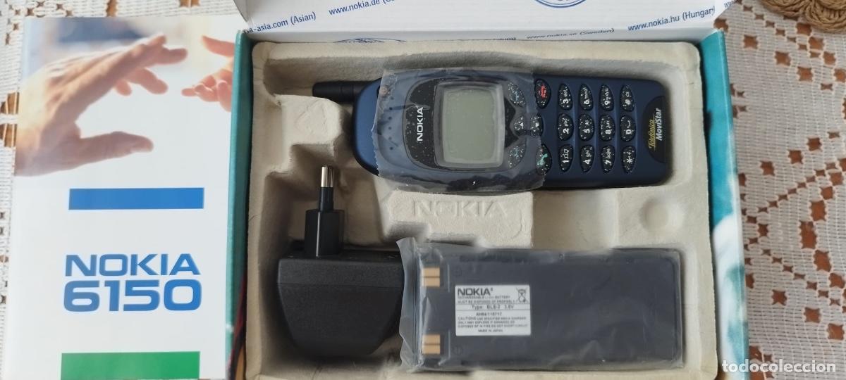 Tel&eacute;fonos: Nokia 6150 Vintage &ndash; Caja Original y Accesorios &ndash; Pieza de Colecci&oacute;n