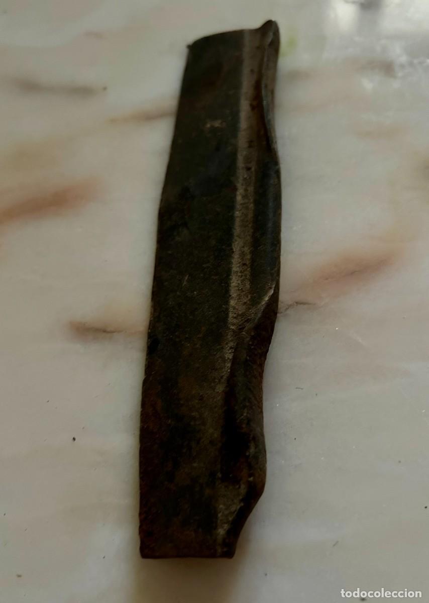 Antig&uuml;edades: ANTIGUA HOJA DE LEGRA DE HERRADOR&ndash; SIGLO XIX &ndash; HIERRO DE FORJA