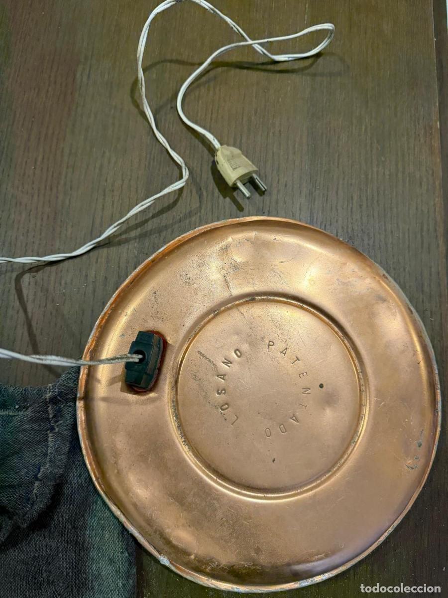 Antig&uuml;edades: Antiguo calientacamas el&eacute;ctrico LOSANO PATENTADO &ndash; con funda original &ndash; raro vintage