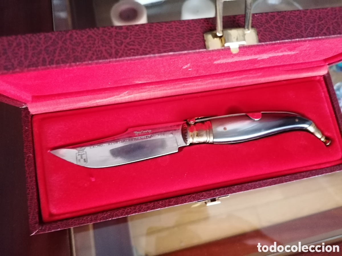 Antig&uuml;edades: Navaja Albacete a&ntilde;os 90's en caja original