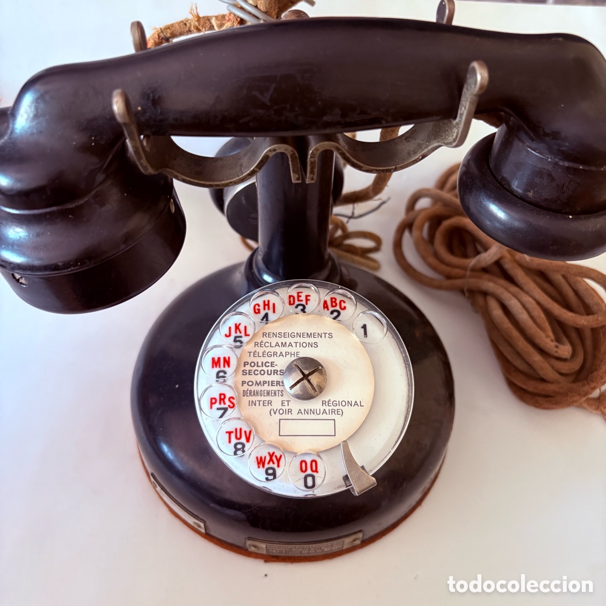 Tel&eacute;fonos: Antiguo telefono a&ntilde;os 20 modelo PTT 1924 frances