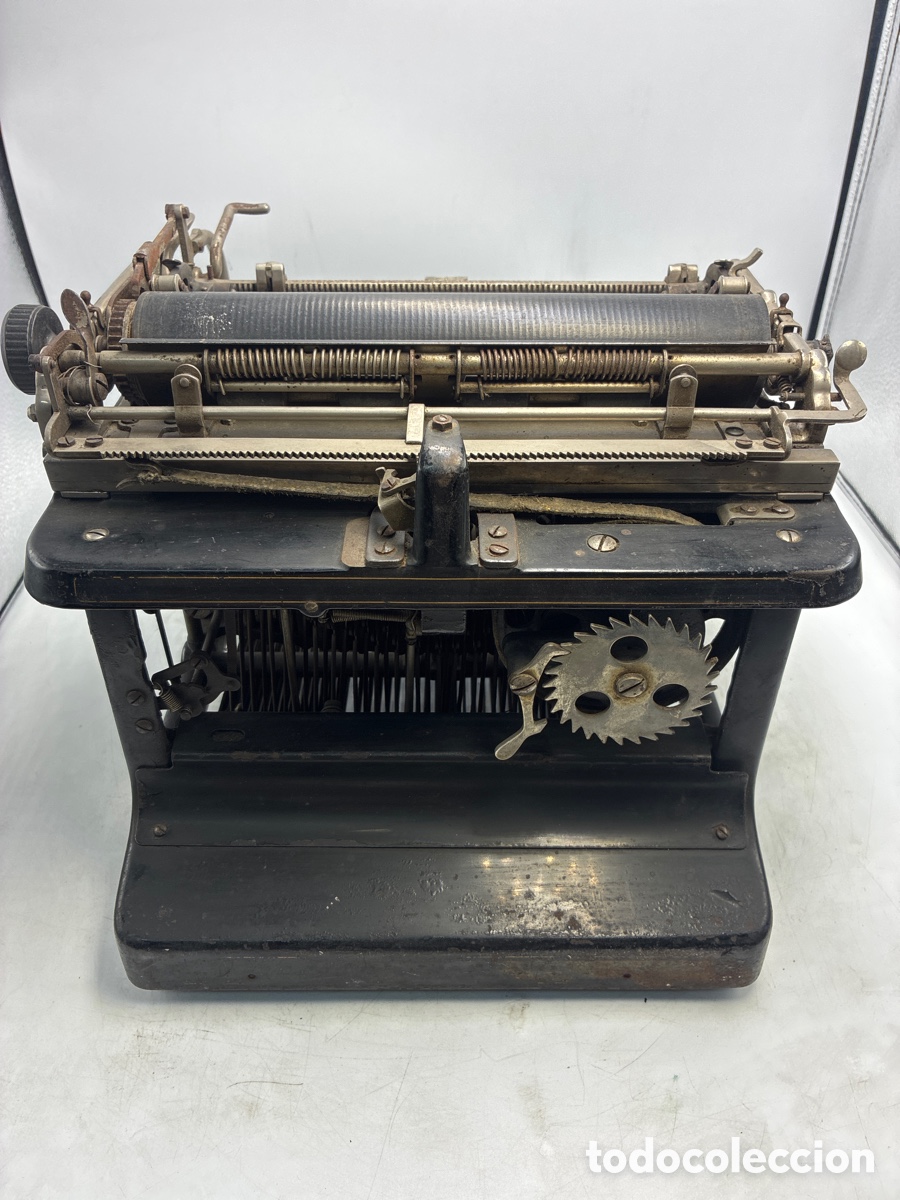 Antig&uuml;edades: M&aacute;quina de Escribir Japy modelo 3. - Foto 8