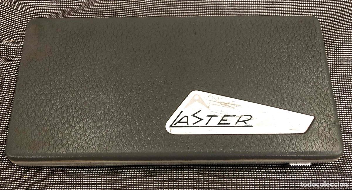 Antig&uuml;edades: ANTIGUO ESTUCHE DE COMPAS Y ACCESORIOS MARCA LASTER - Foto 3