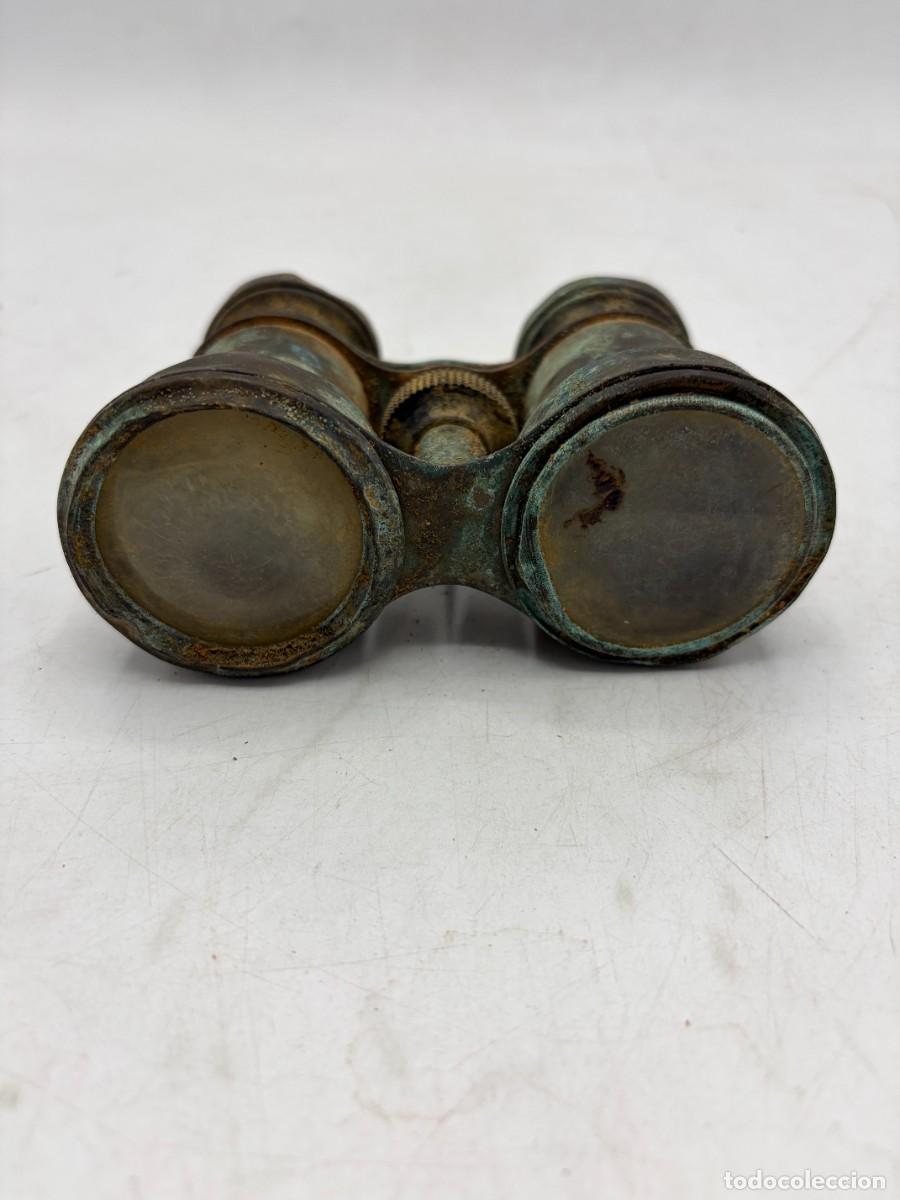 Antig&uuml;edades: BINOCULARES ANTIGUOS DE TEATRO U &Oacute;PERA. PRISM&Aacute;TICOS. METAL/BRONCE PATINADO. S. XIX-XX.