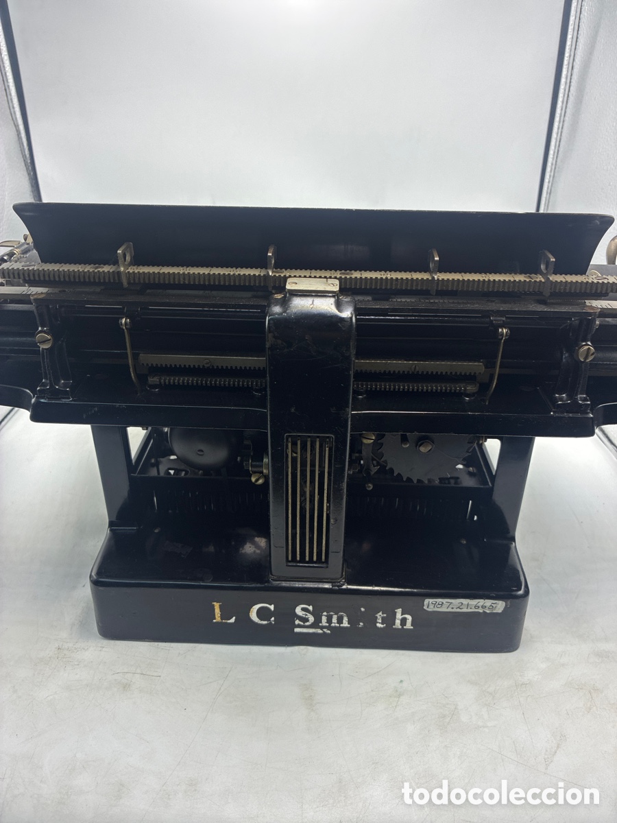 Antig&uuml;edades: M&aacute;quina de escribir LC Smith modelo 8. - Foto 6