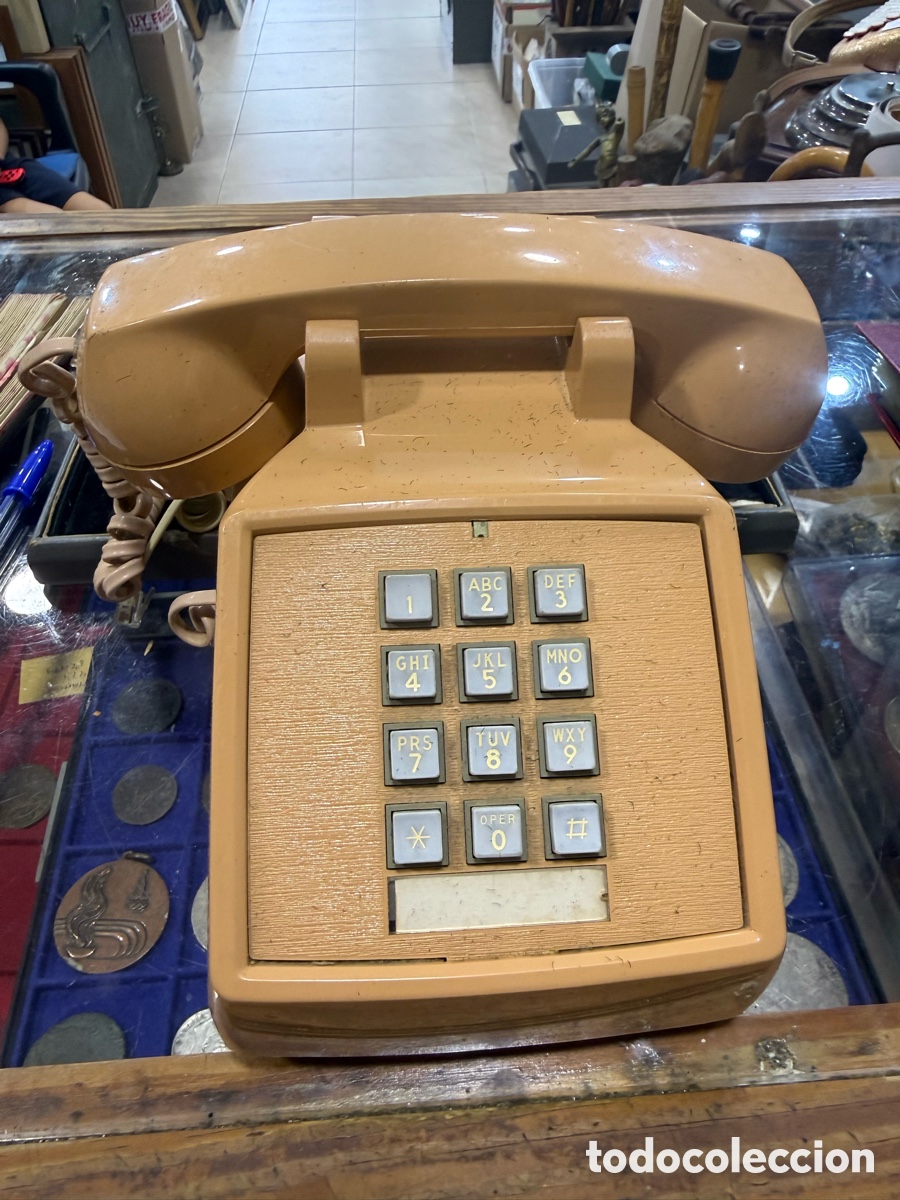 Tel&eacute;fonos: Antiguo tel&eacute;fono de baquelita, USA