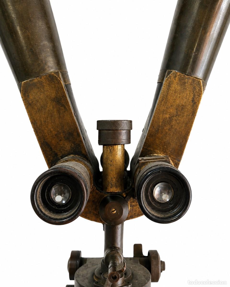 Antig&uuml;edades: Binocular de trinchera antiguo Hensoldt - Foto 3