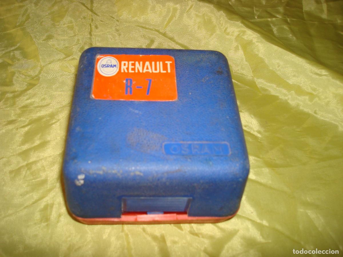 Antig&uuml;edades: ANTIGUAS BOMBILLAS OSRAM PARA RENAULT R- 7 ( 1974-1984)