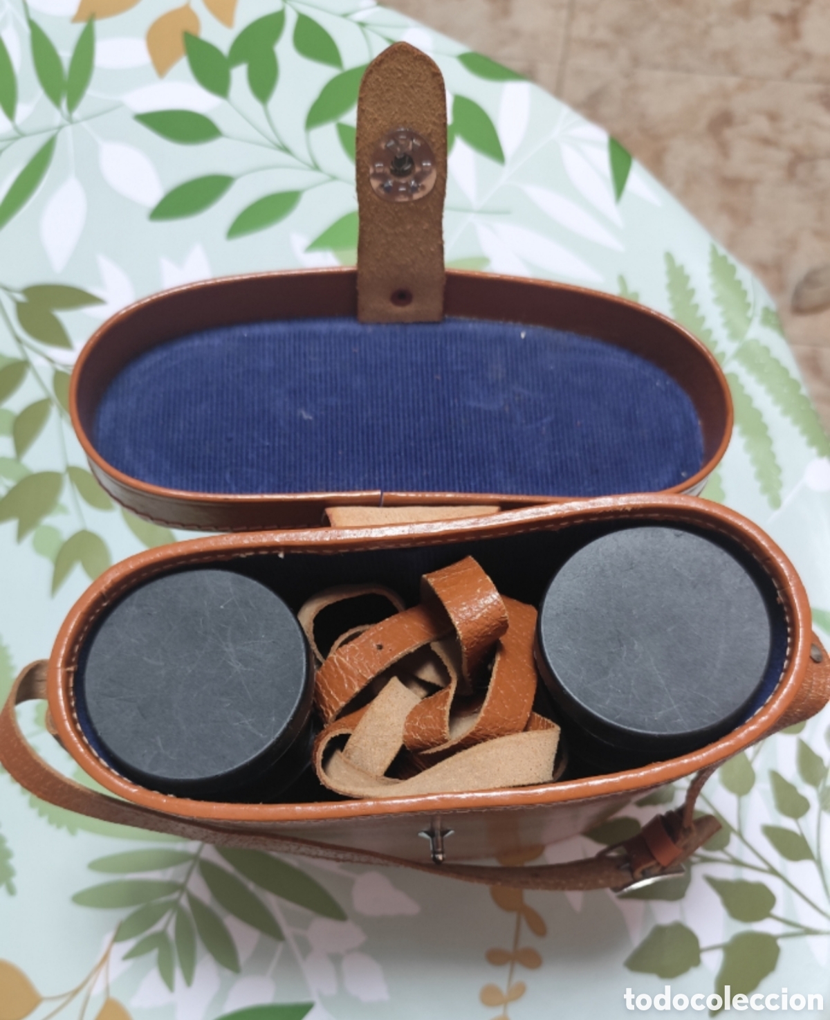 Antig&uuml;edades: Prism&aacute;ticos vintage con funda y correa - Foto 3