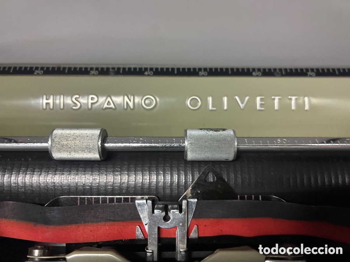 Antig&uuml;edades: Despiece de m&aacute;quina de escribir Hispano Olivetti Studio 46. - Foto 4