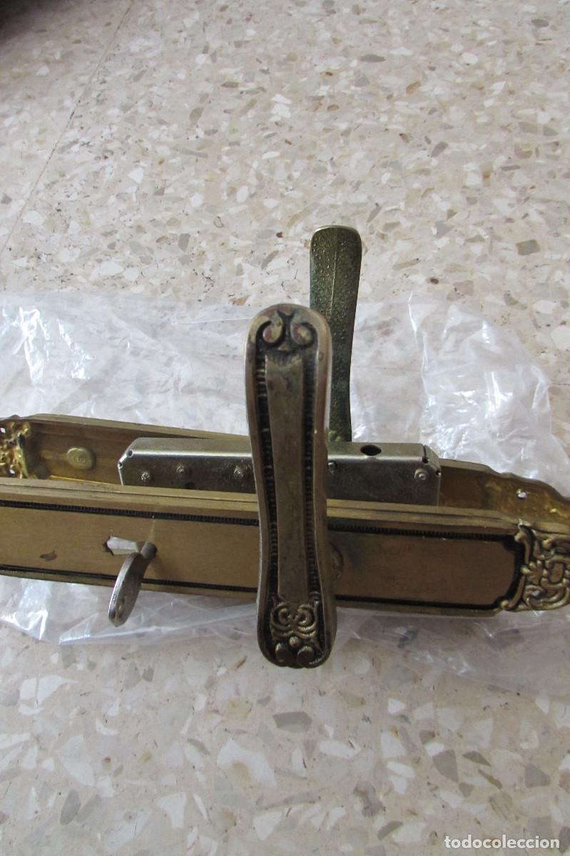 Antig&uuml;edades: CERRADURA VINTAGE MCM CON LLAVE - Foto 4