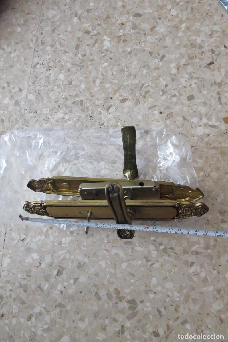 Antig&uuml;edades: CERRADURA VINTAGE MCM CON LLAVE - Foto 7