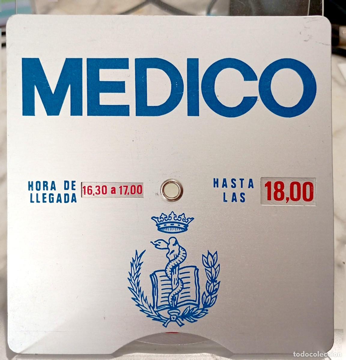 Antig&uuml;edades: Parqu&iacute;metro o placa de estacionamiento de m&eacute;dico