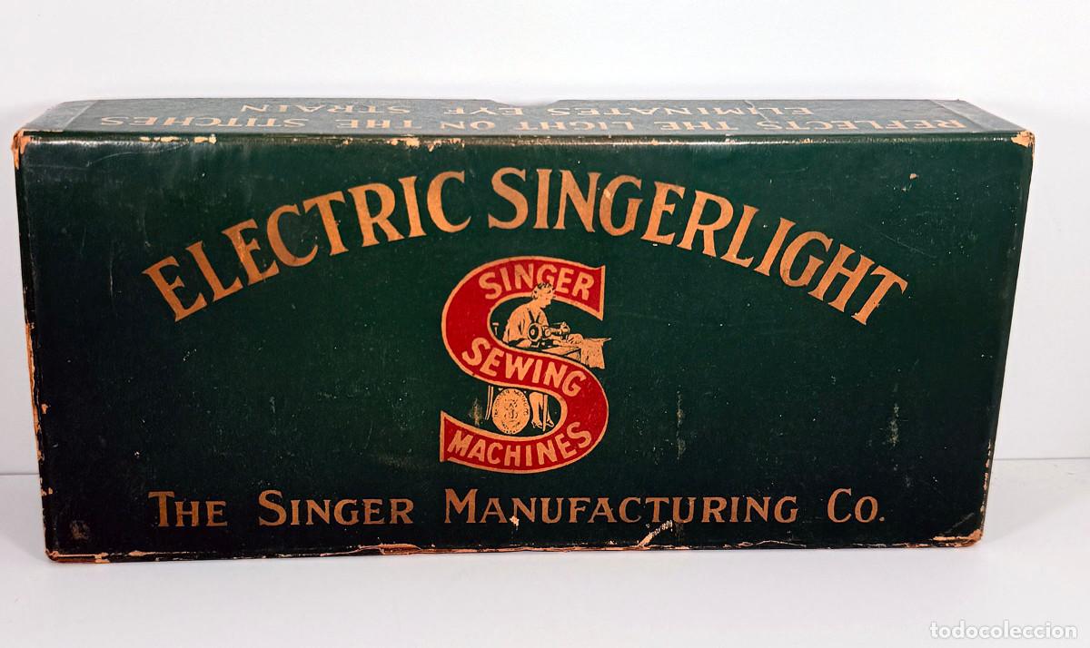 Antig&uuml;edades: L&aacute;mpara Electric Singerlight - Singer