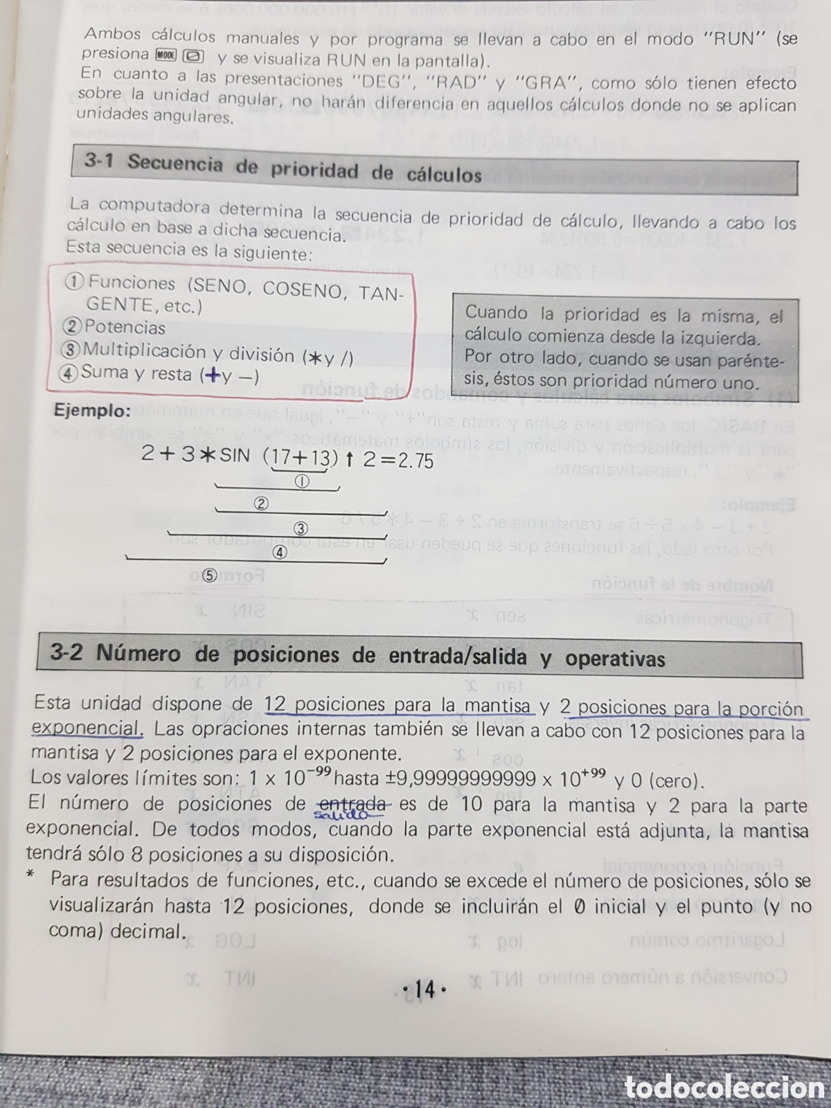 Antig&uuml;edades: CASIO PB-100 COMPUTADORA PERSONAL MANUAL DE INSTRUCCIONES - Foto 9