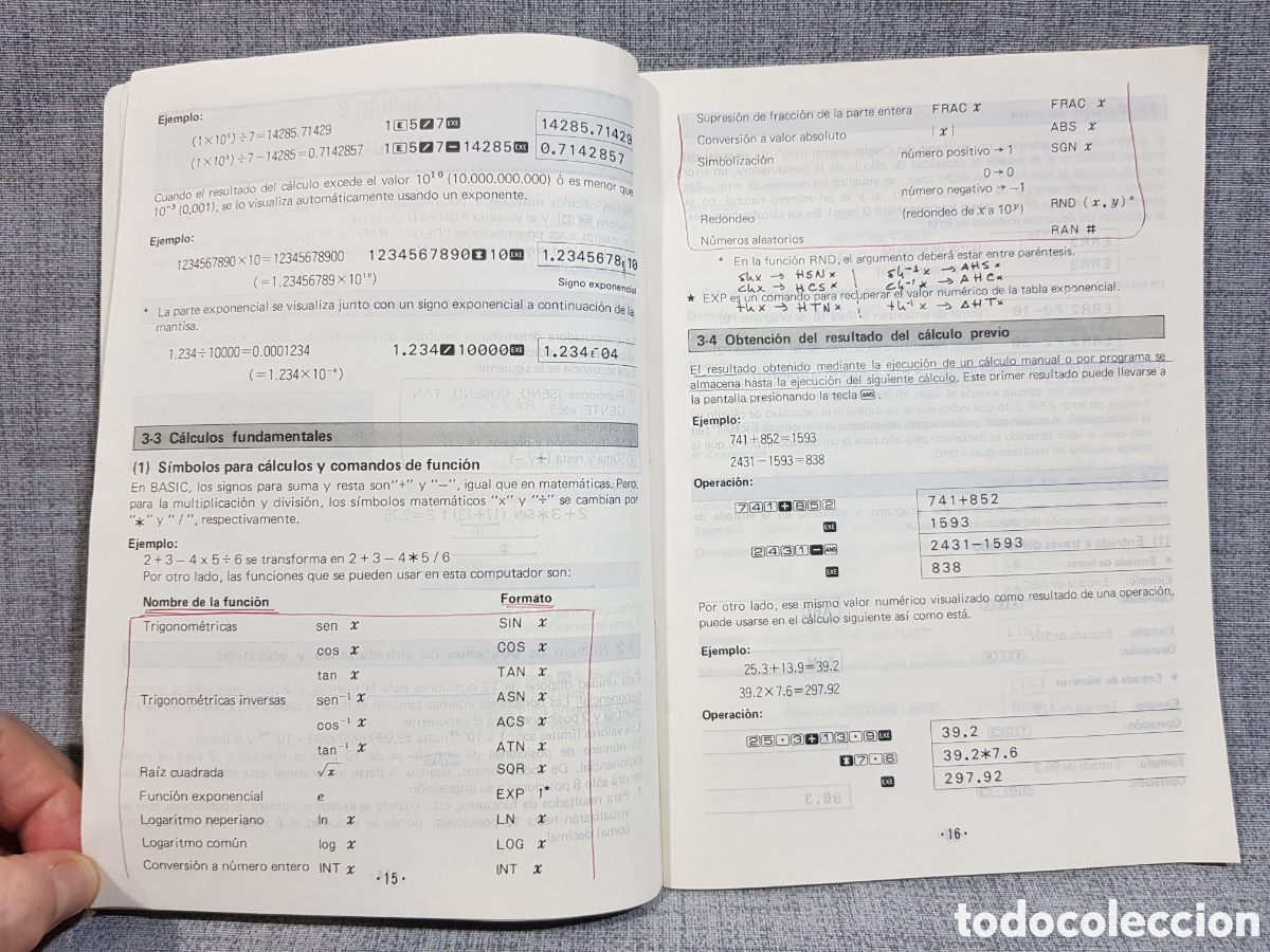 Antig&uuml;edades: CASIO PB-100 COMPUTADORA PERSONAL MANUAL DE INSTRUCCIONES - Foto 10