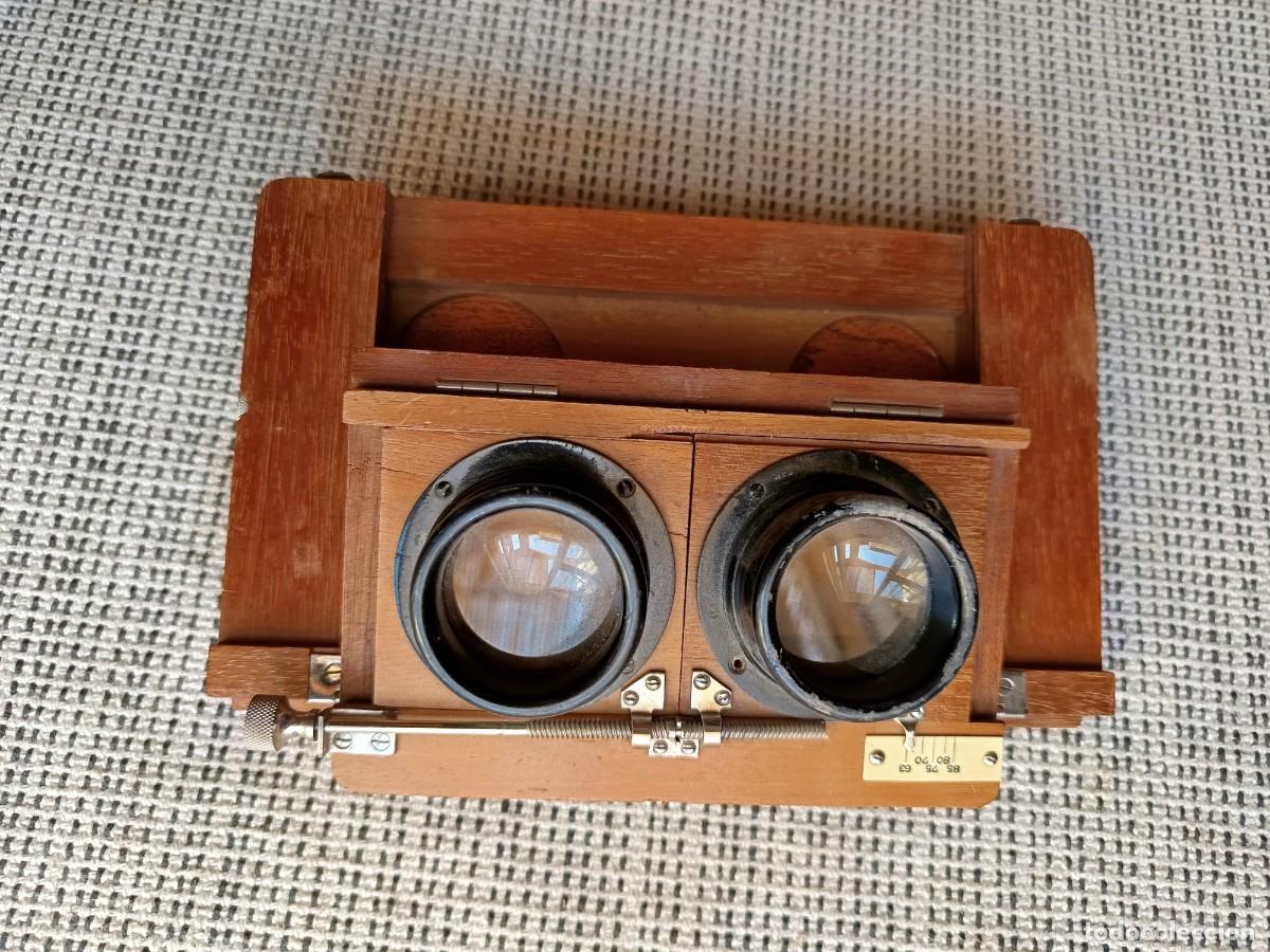 Antig&uuml;edades: Aparato medici&oacute;n dioptr&iacute;as o parte de antigua c&aacute;mara fotogr&aacute;fica. Ernemann Dresden