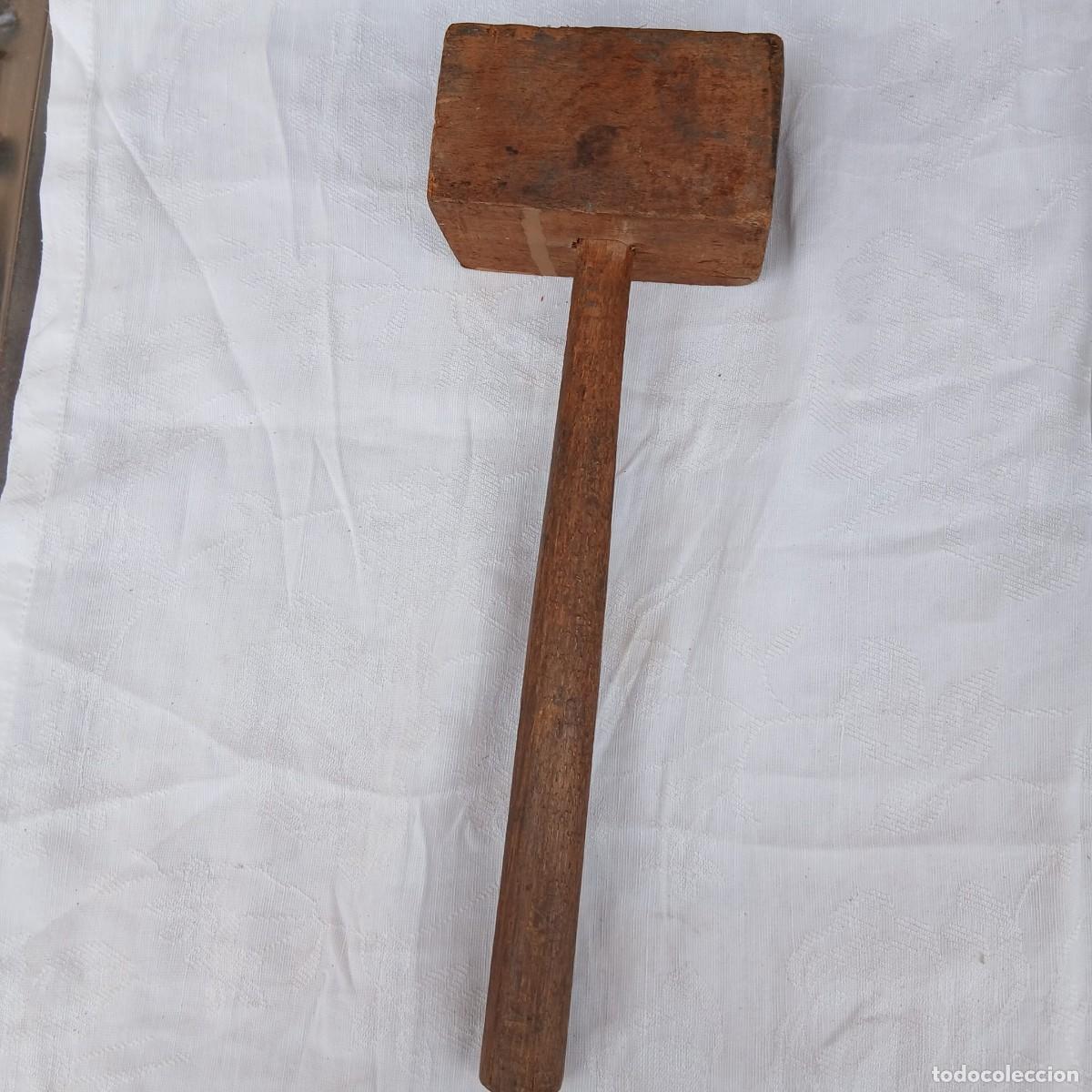 Antig&uuml;edades: Mazo de madera antiguo