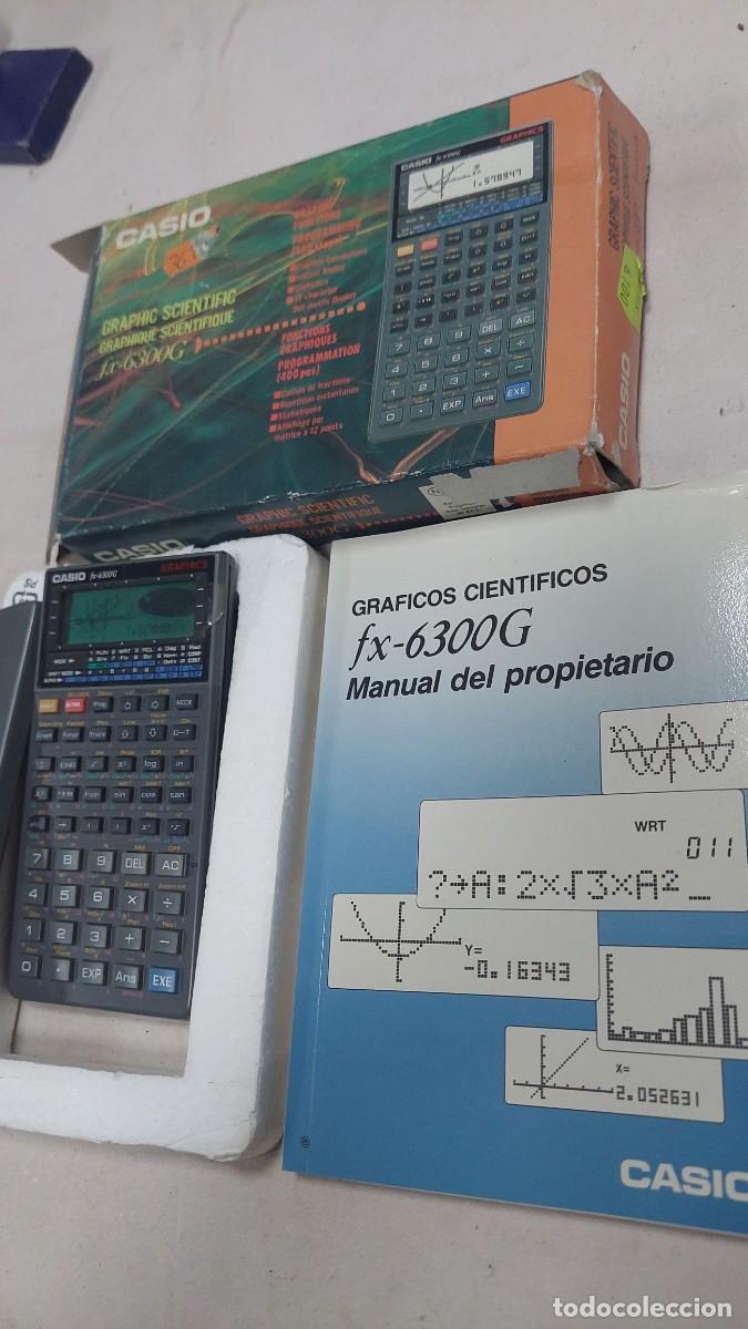 Antig&uuml;edades: Calculadora cient&iacute;fica Casio FX-6300G - Foto 2