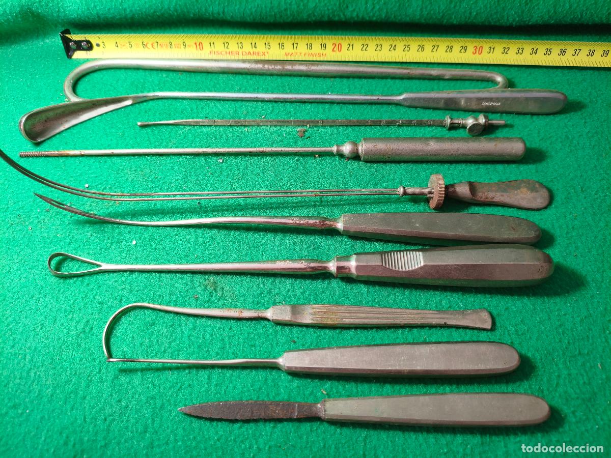 Antig&uuml;edades: CIRUGIA. INSTRUMENTAL QUIRURGICO DE MEDICO CIRUJANO.