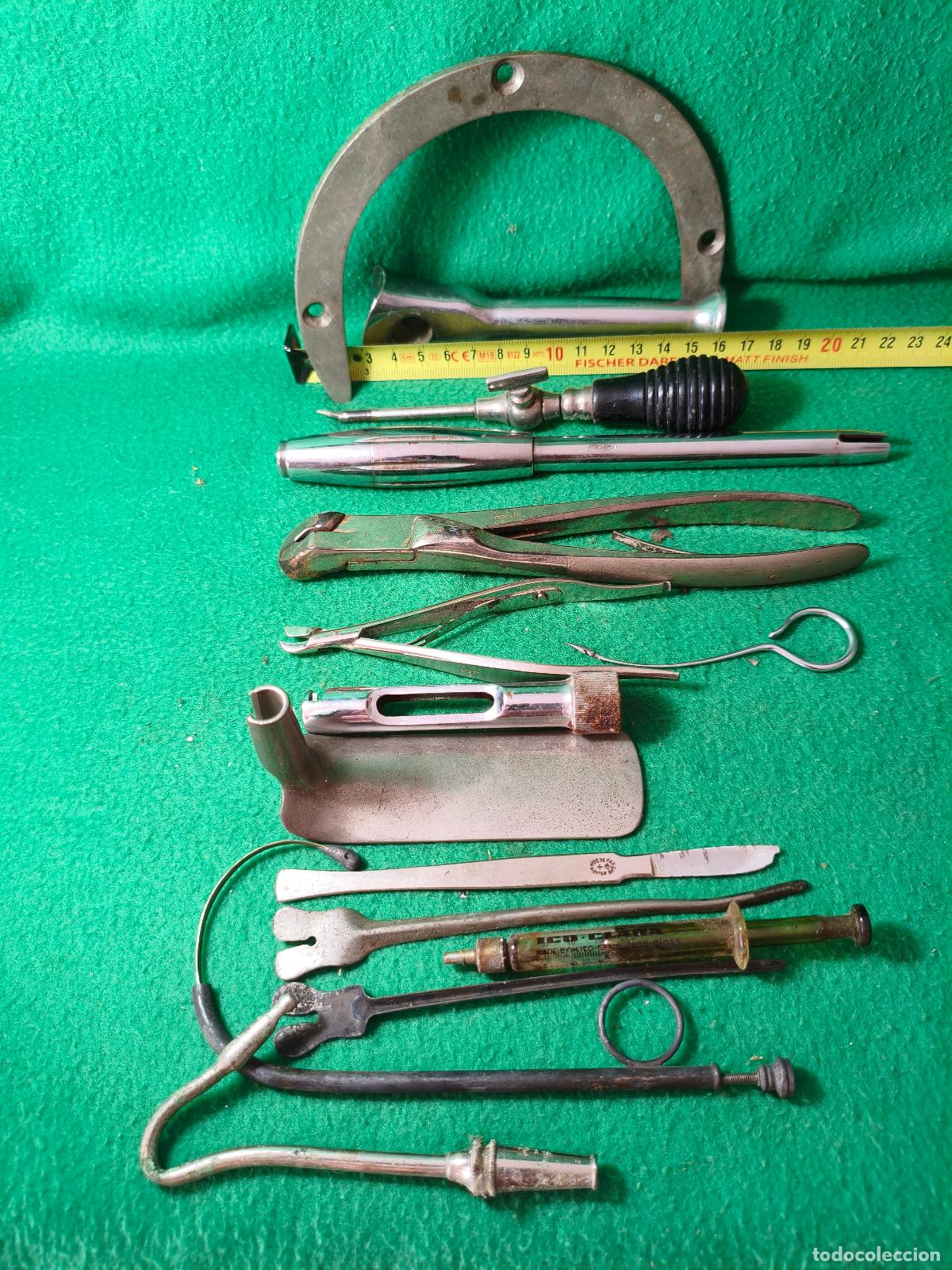 Antig&uuml;edades: CIRUGIA. INSTRUMENTAL QUIRURGICO DE MEDICO CIRUJANO.