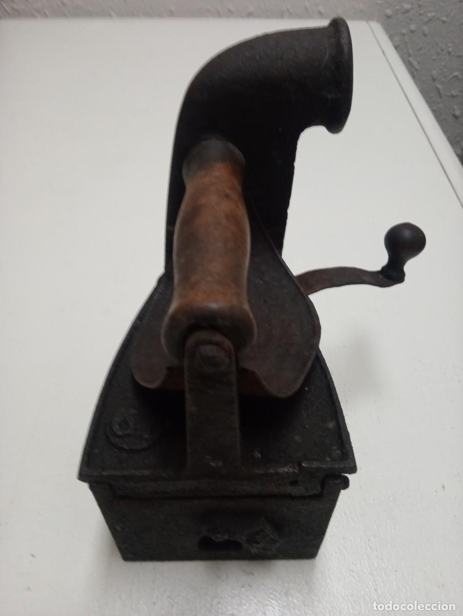 Antig&uuml;edades: Plancha muy antigua de chimenea - Foto 7