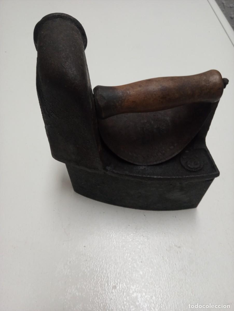 Antig&uuml;edades: Plancha muy antigua de chimenea - Foto 8