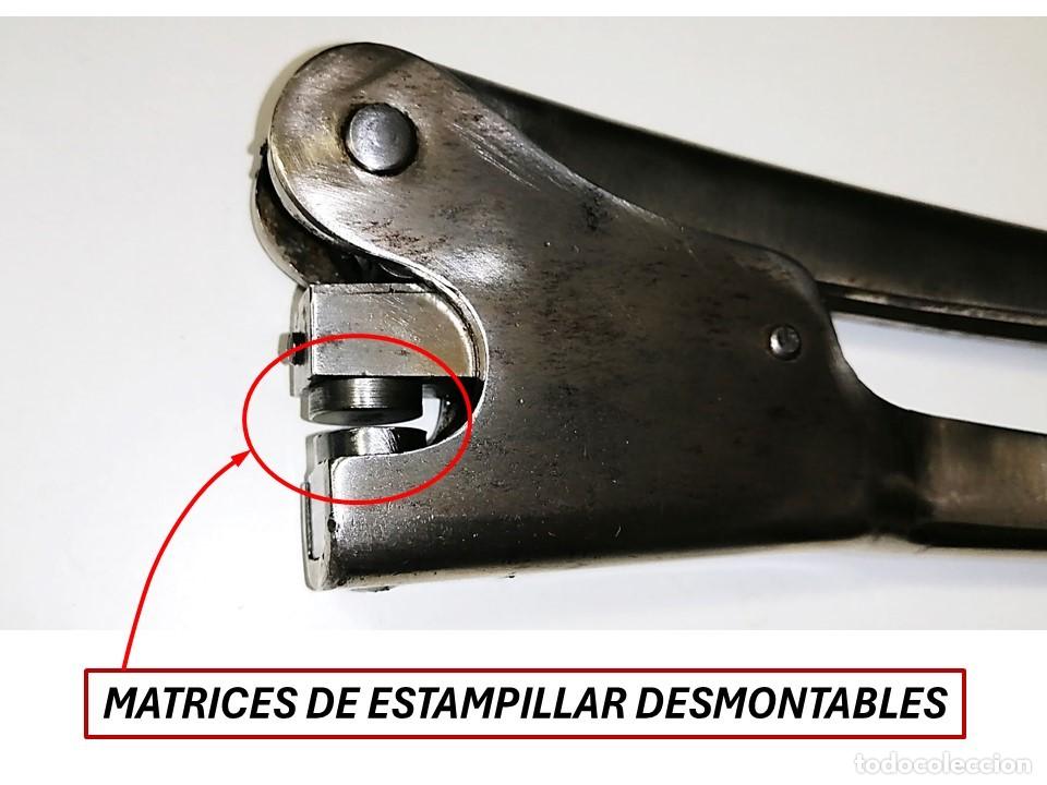 Antig&uuml;edades: TENAZA GRANDE DE PRECINTAR - Foto 2