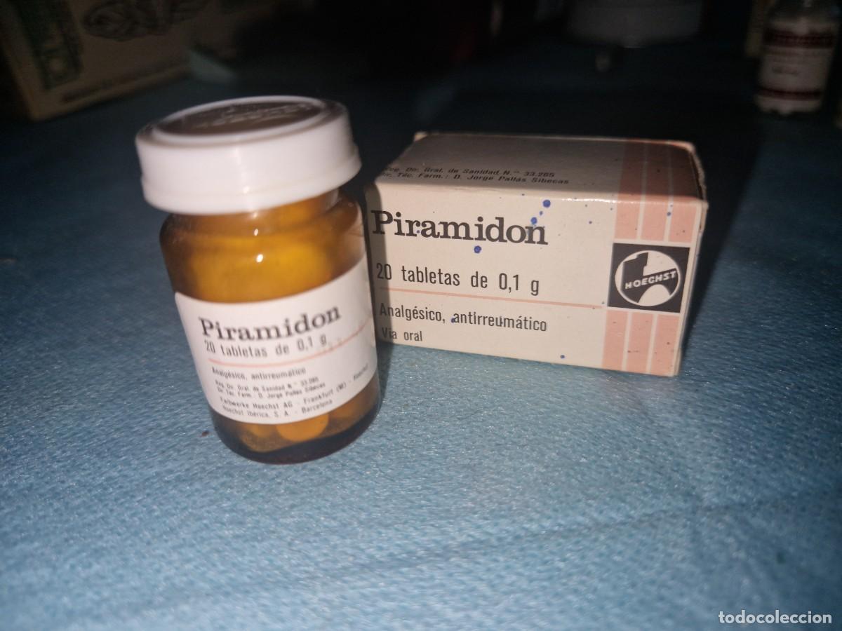 Antig&uuml;edades: ANTIGUO MEDICAMENTO FARMACIA - PIRAMIDON