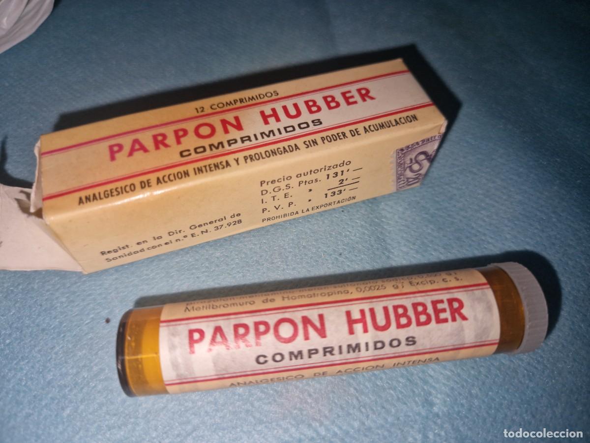 Antig&uuml;edades: ANTIGUO MEDICAMENTO FARMACIA - PARPON HUBBER