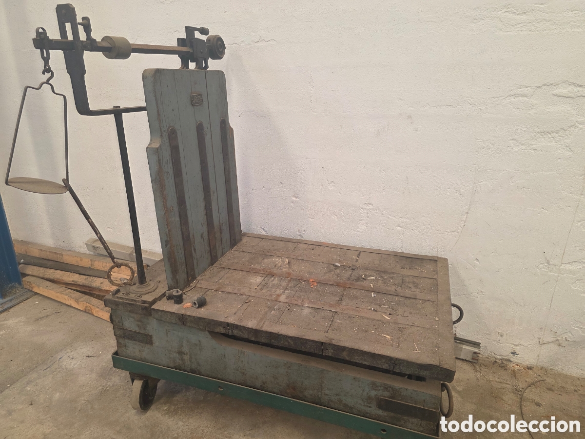 Antig&uuml;edades: Balanza Industrial Romana