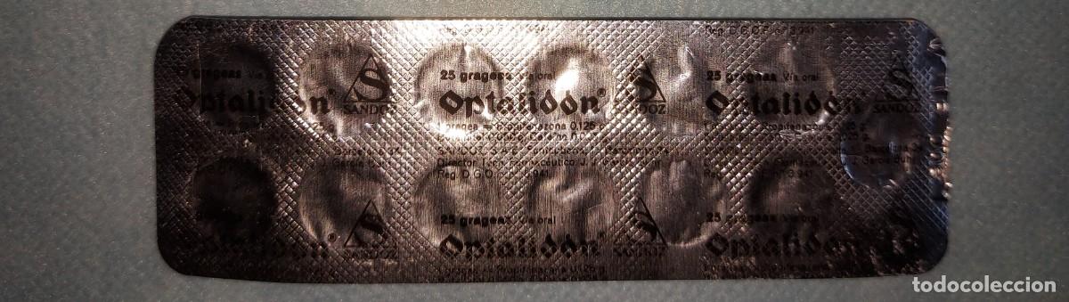 Antig&uuml;edades: ANTIGUO MEDICAMENTO DE FARMACIA, OPTALIDON