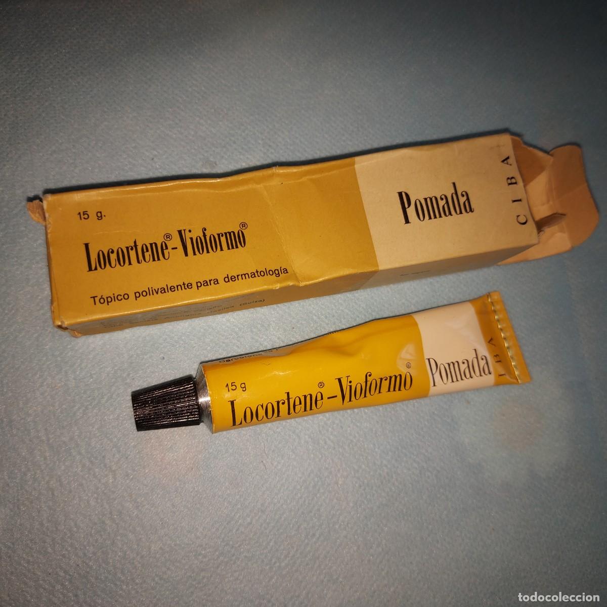 Antig&uuml;edades: ANTIGUO MEDICAMENTO, POMADA LOCORTONE VIOFORMO, CORTICOIDE, DE CIBA