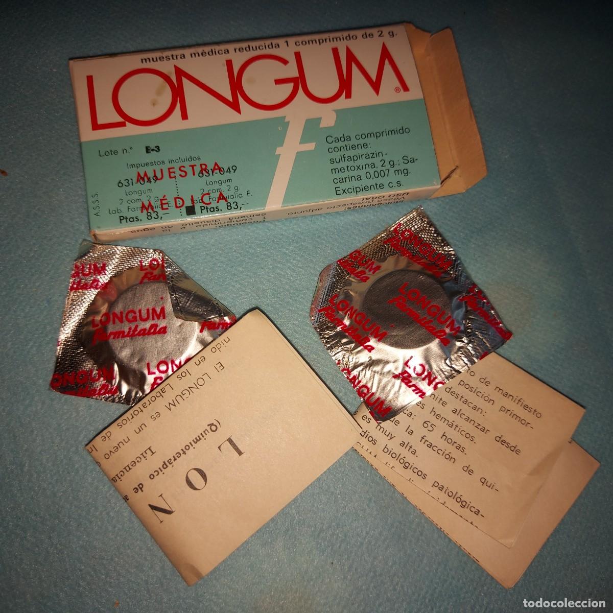 Antig&uuml;edades: ANTIGUO MEDICAMENTO FARMACIA - ANTIBIOTICO SULFONAMIDAS, LOGUM