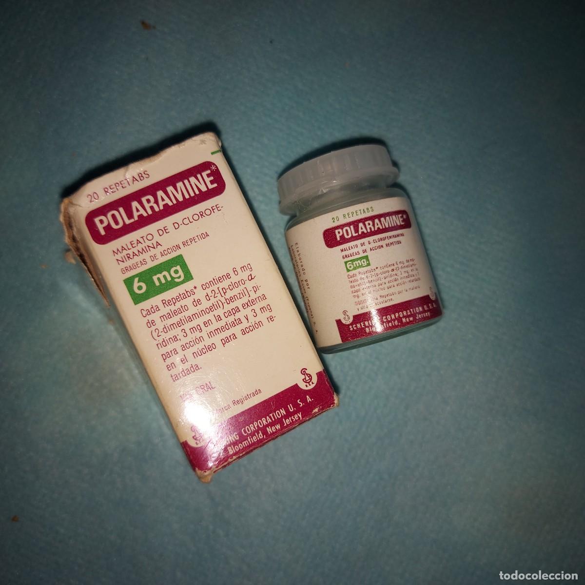 Antig&uuml;edades: ANTIGUO MEDICAMENTO FARMACIA - POLARAMINE