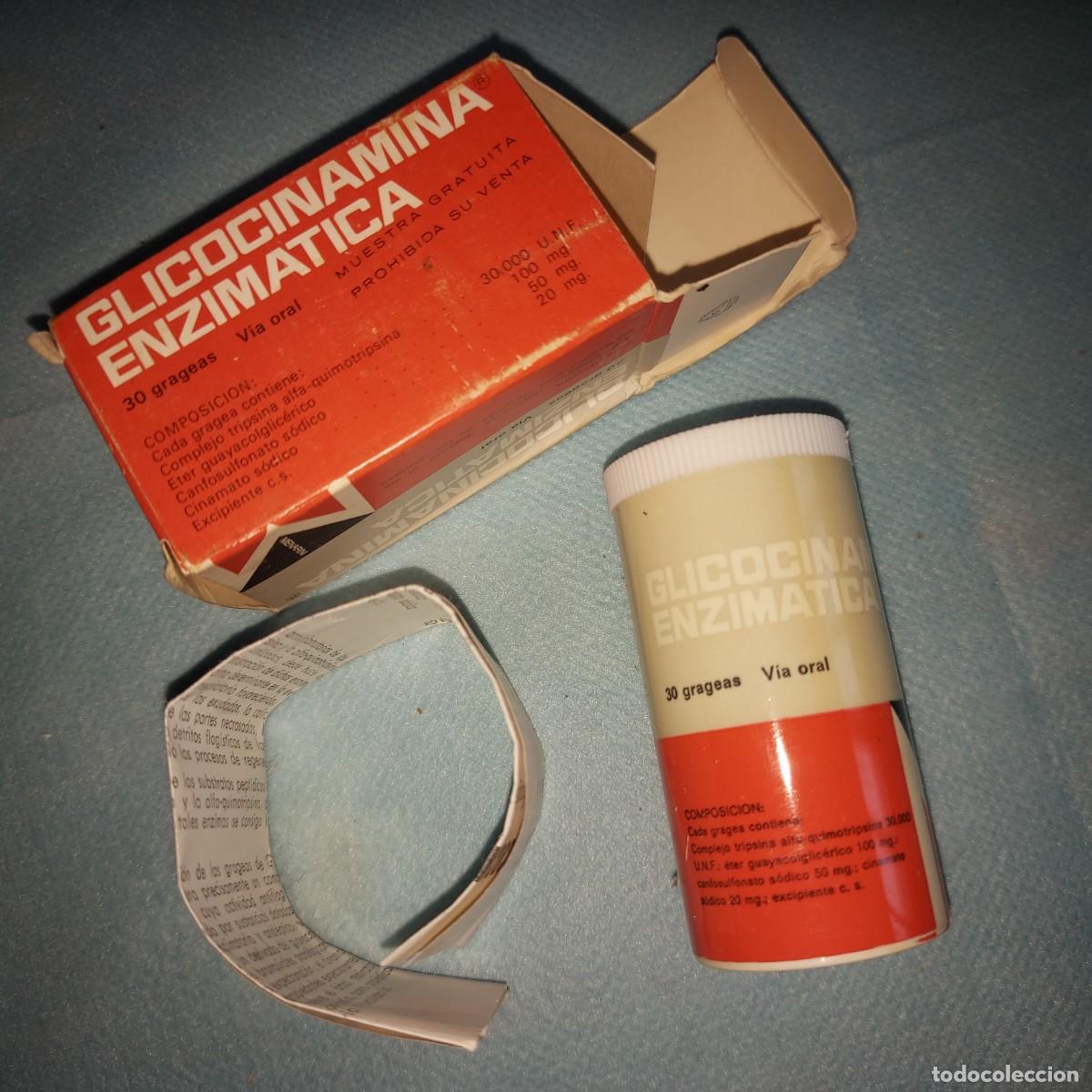 Antig&uuml;edades: ANTIGUO MEDICAMENTO, GLICOCINAMINA ENZIMATICA