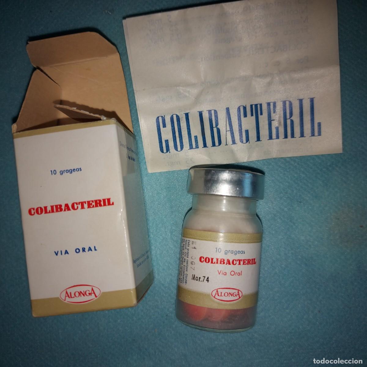 Antig&uuml;edades: COLIBACTERIL, COLIBACTINA, ANTIGUO MEDICAMENTO, TOXINA BACTERIANA