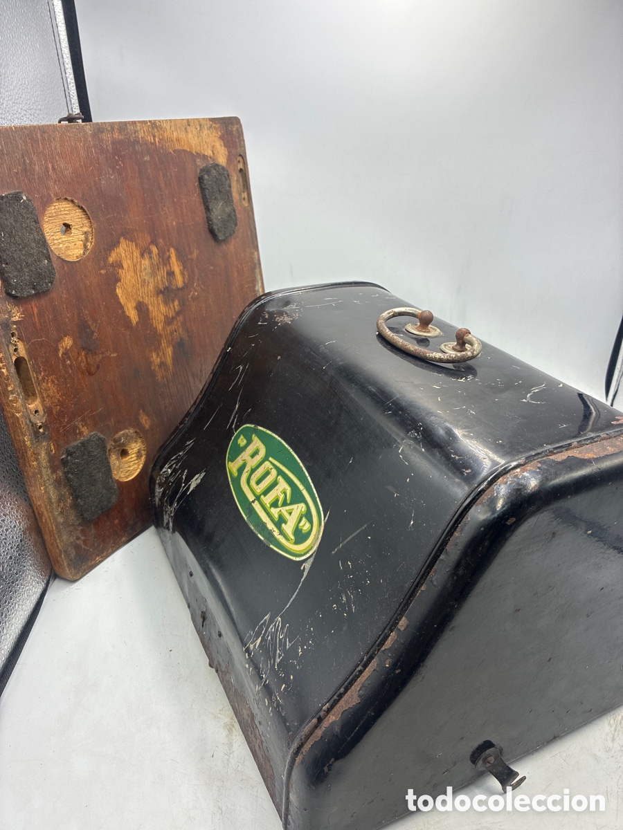 Antig&uuml;edades: Caja de m&aacute;quina de escribir Rofa 4. - Foto 3
