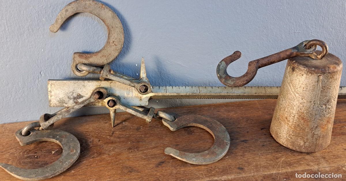 Antig&uuml;edades: Gran romana de hierro, fuerza 317 kg, Desiderio Bage, Huesca