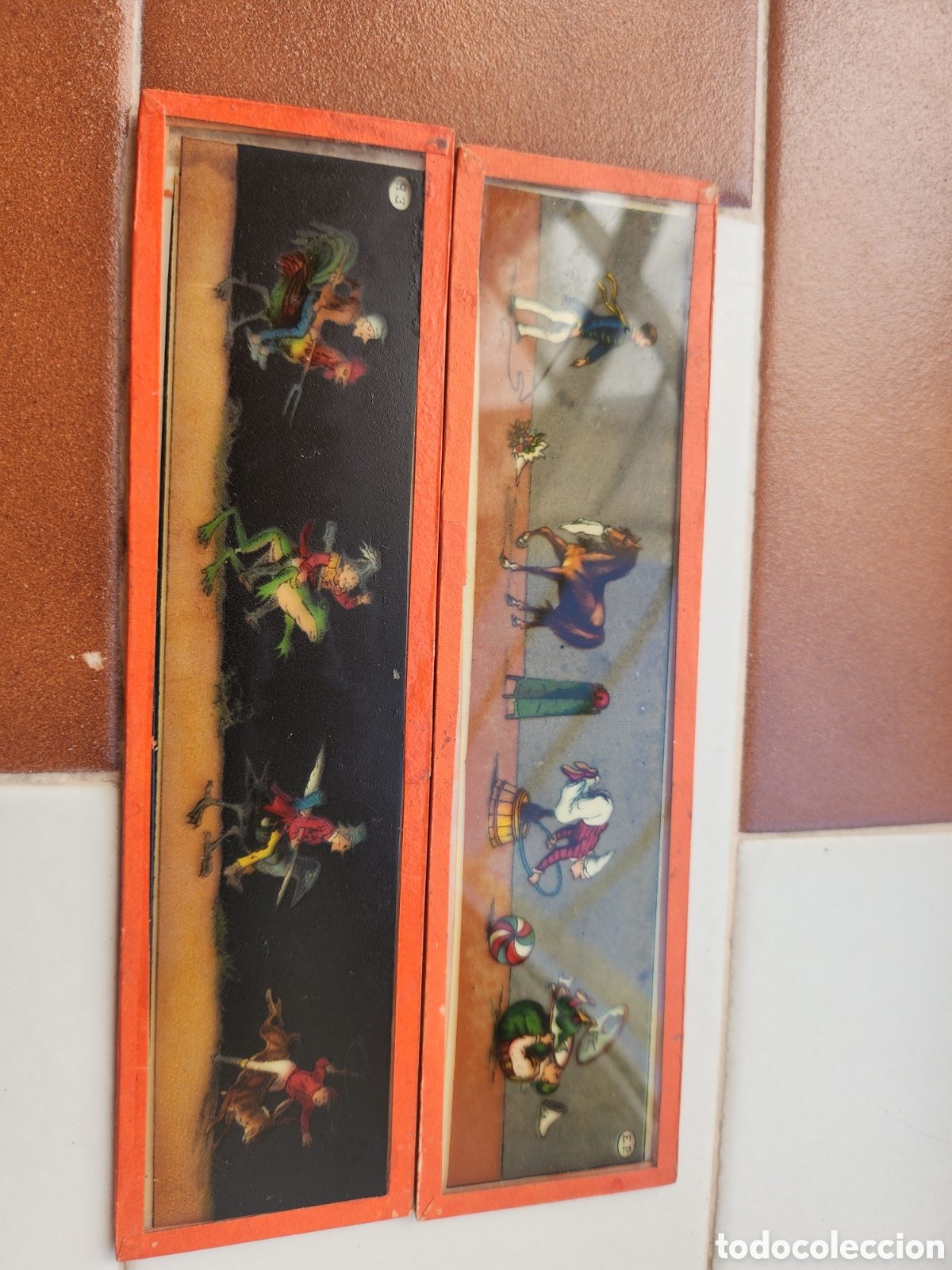 Antig&uuml;edades: 9 cristales linterna magica - Foto 4