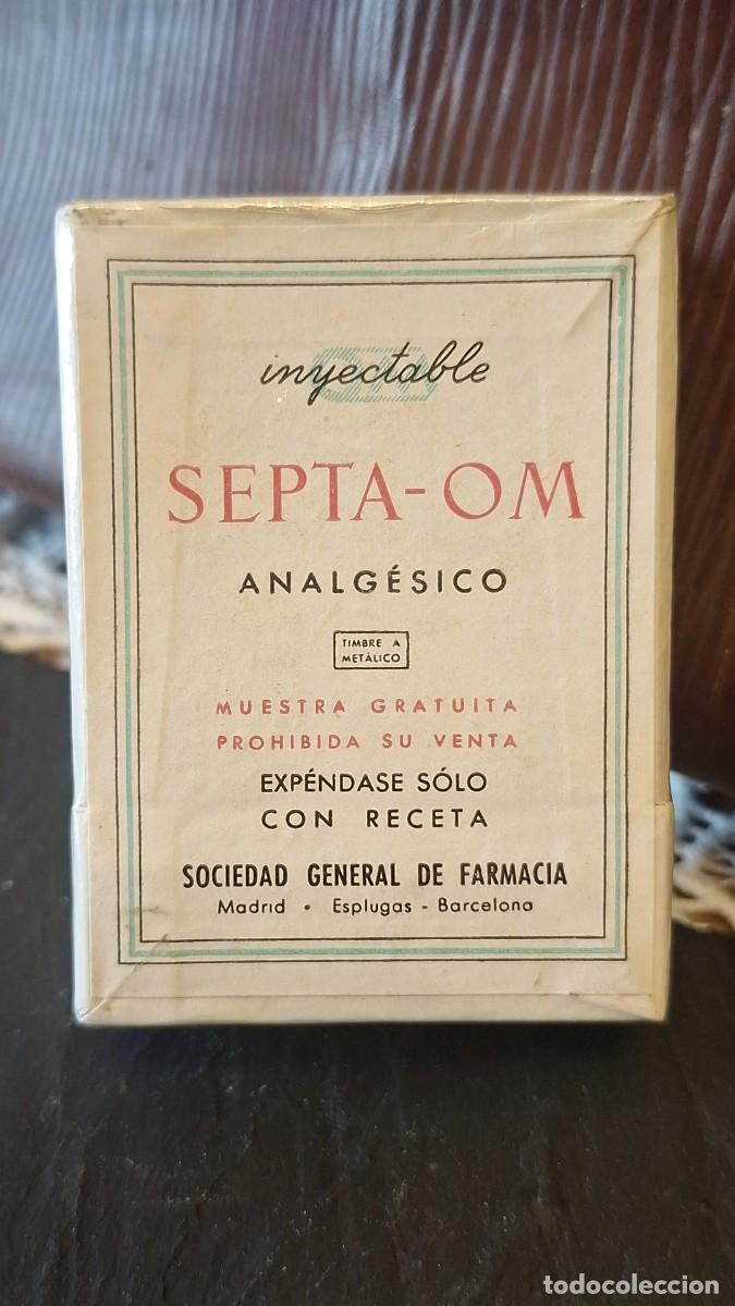 Antig&uuml;edades: Antigua Septa-Om Precintada FARMACIA
