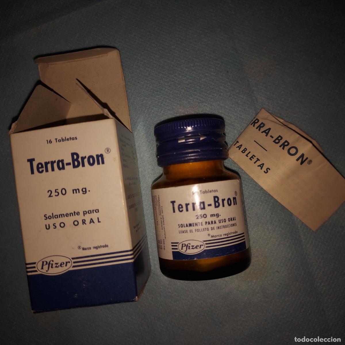 Antig&uuml;edades: MEDICAMENTO ANTIGUO DE FARMACIA, TERRA-BRON, OXITETRACICLINA,