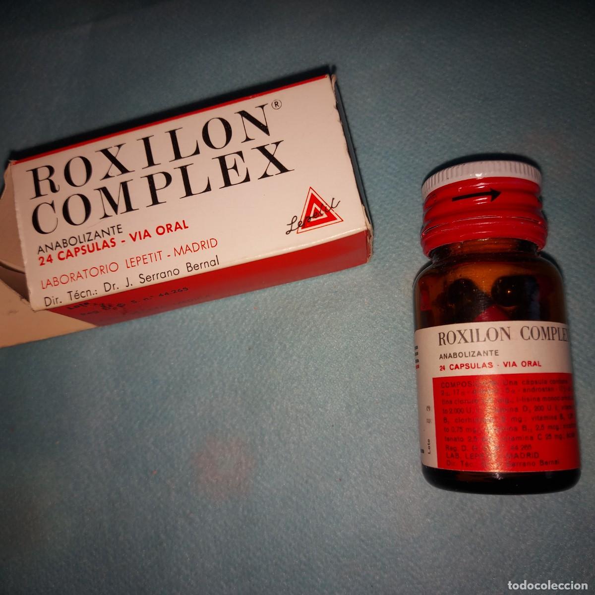 Antig&uuml;edades: ROXILON FORTE, MEDICAMENTO ANTIGUO DE FARMACIA
